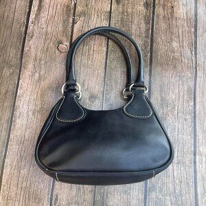 VTG Y2K Nine West Micromini Black Bag Purse